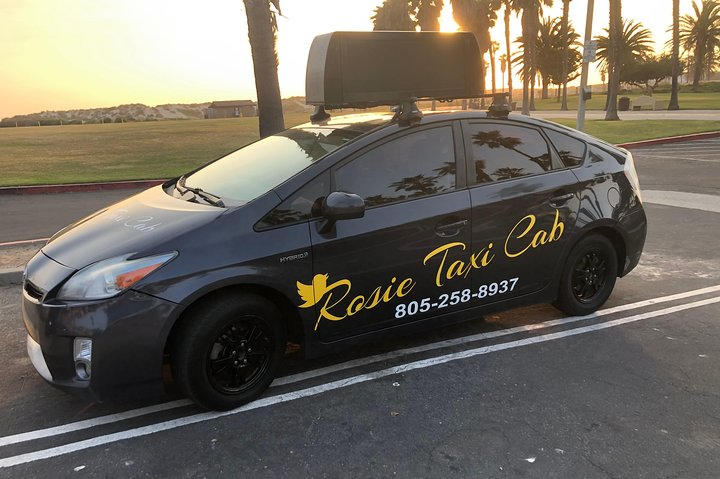 Rosie Taxi Cab Open 24/7 Airport Pick up and Drop offs Ventura to LAX 